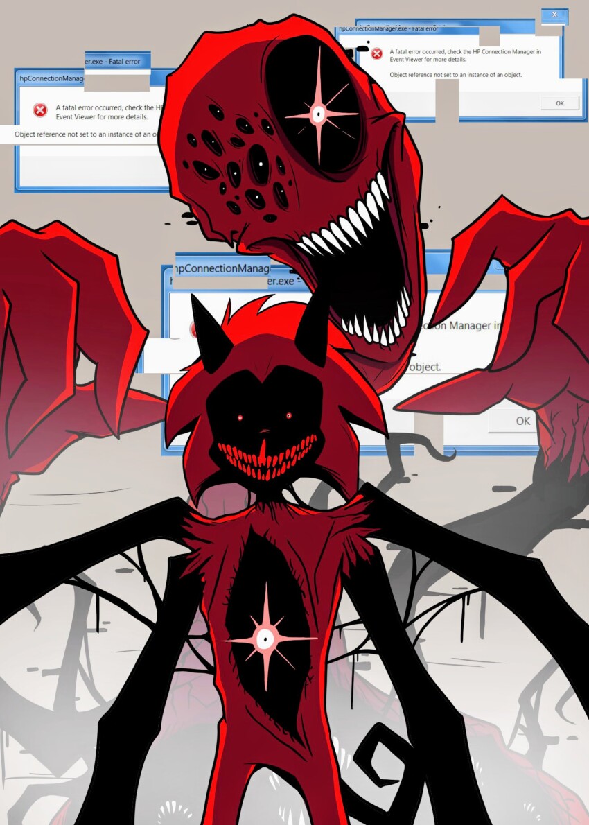 Sonic.Exe (Sonic (Series)) Rule 34 Image