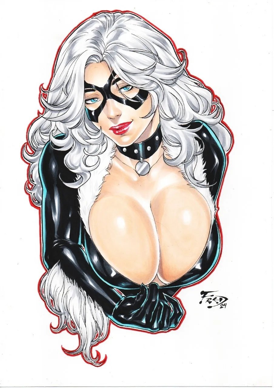 Black Cat (Marvel) Rule 34 Image