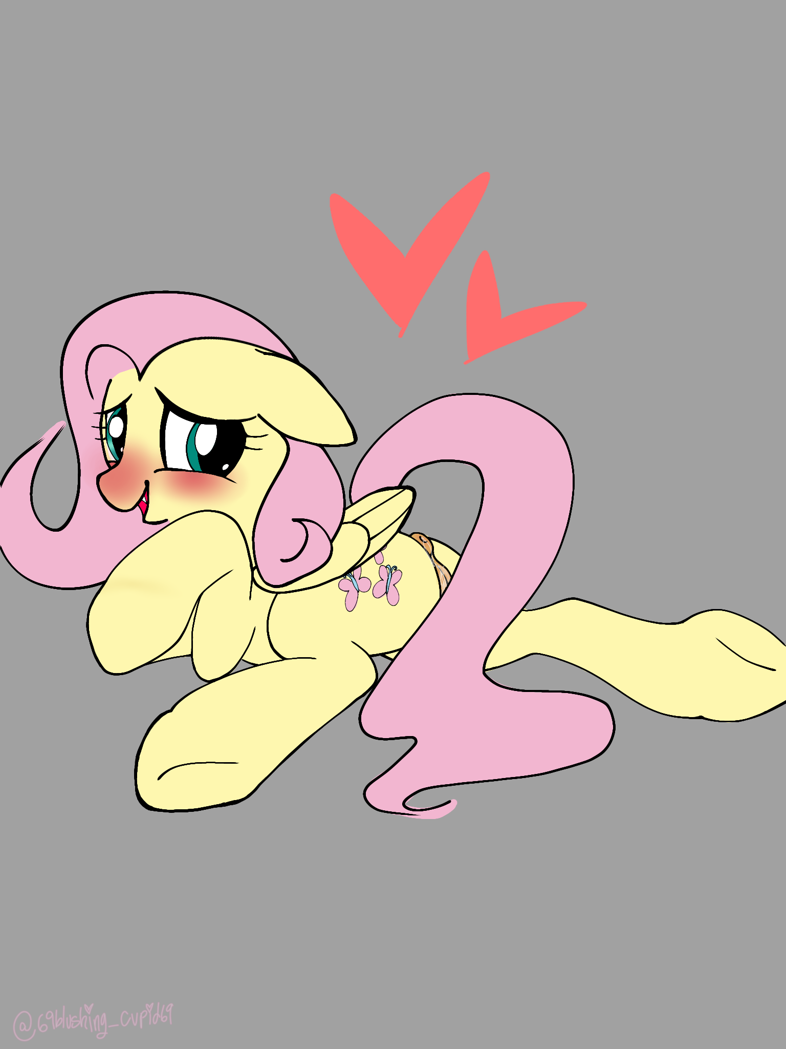 Fluttershy (Mlp) Rule 34 Image