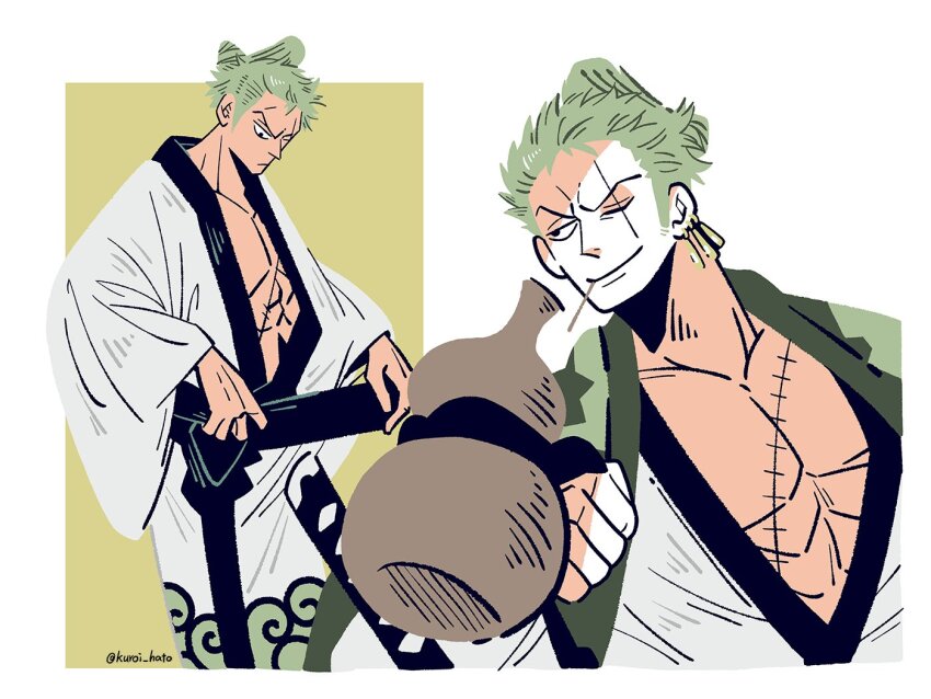 Roronoa Zoro (One Piece) Rule 34 Image
