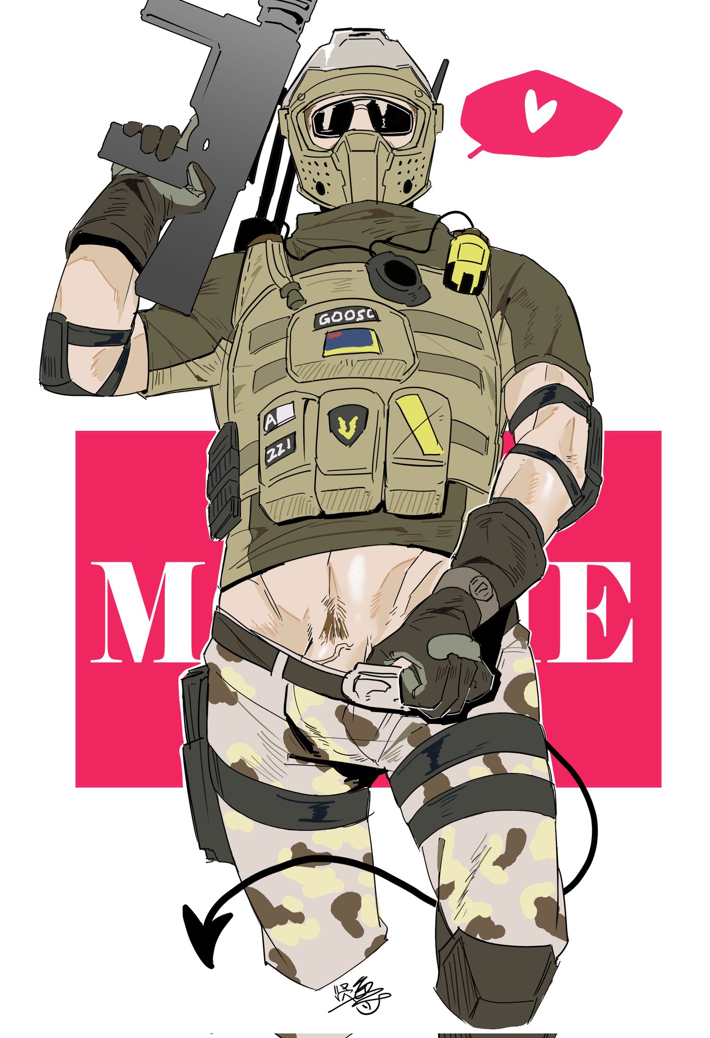 Mozzie (Rainbow Six) Rule 34 Image