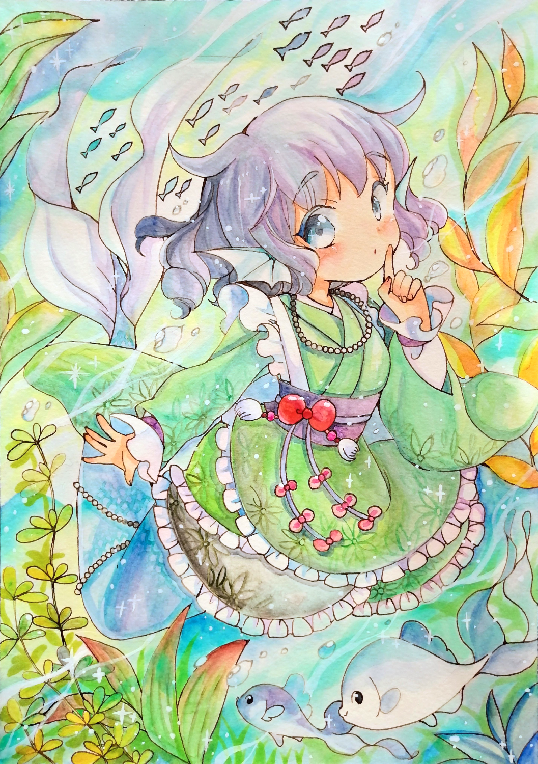 Wakasagihime (Touhou) Rule 34 Image