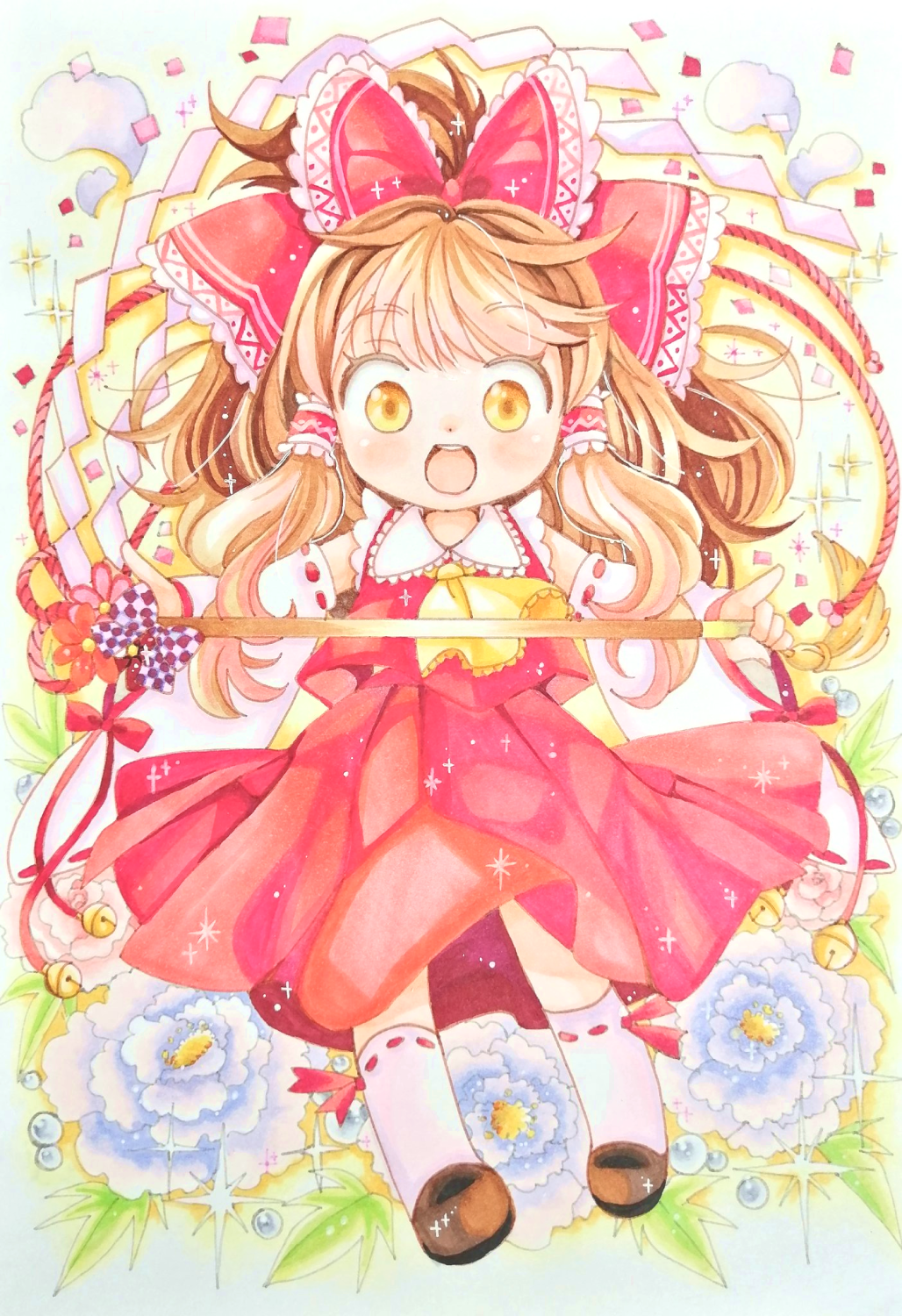 Hakurei Reimu (Touhou) Rule 34 Image