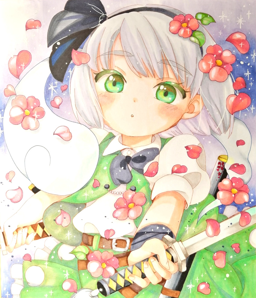 Konpaku Youmu (Touhou) Rule 34 Image