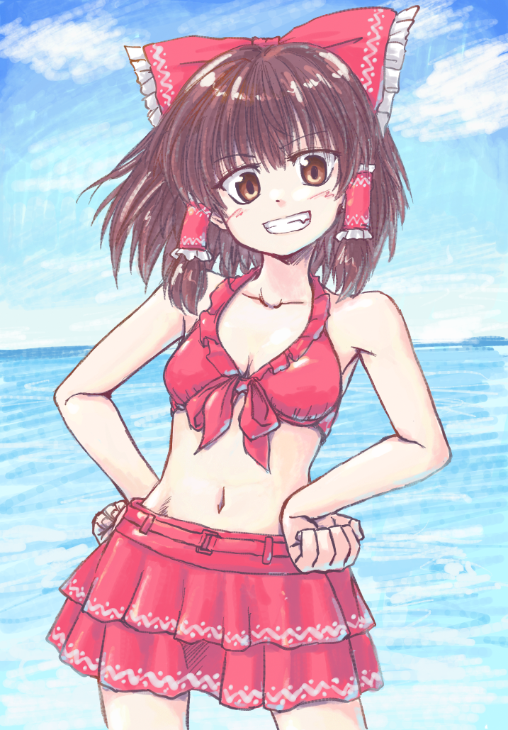 Hakurei Reimu (Touhou) Rule 34 Image