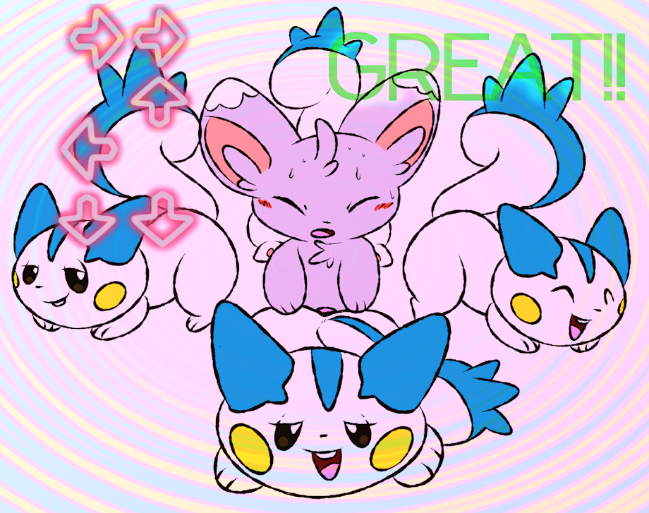Minccino (Dance Dance Revolution) Rule 34 Image