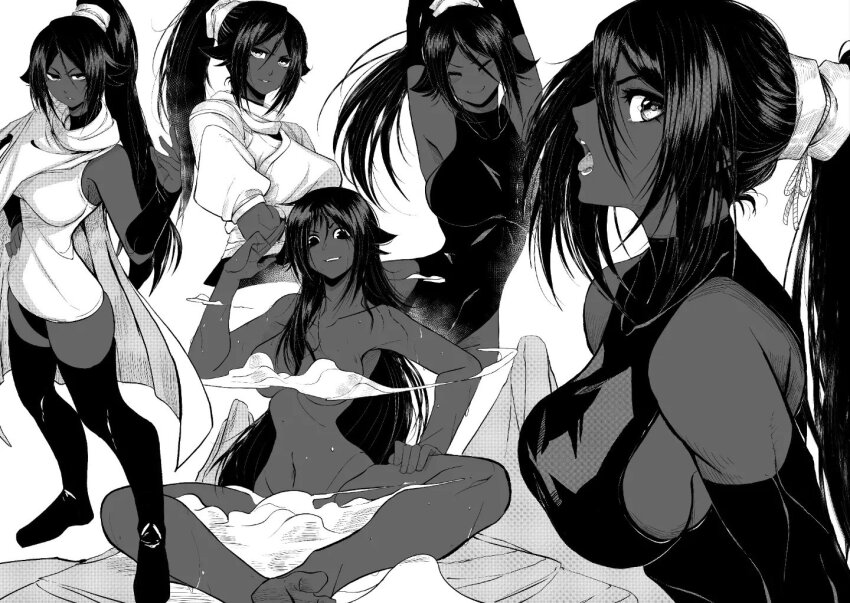 Shihouin Yoruichi (Bleach) Rule 34 Image