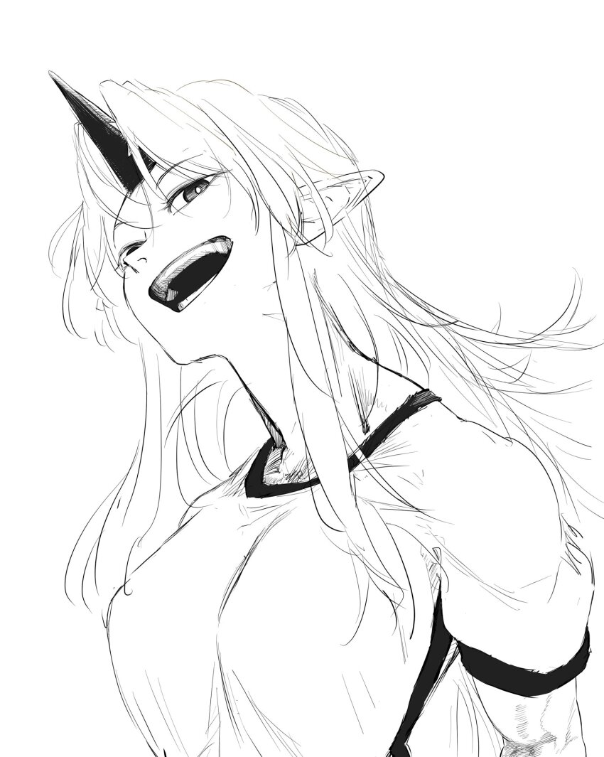 Hoshiguma Yuugi (Touhou) Rule 34 Image