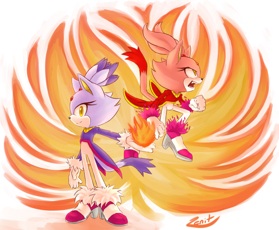 Blaze The Cat (Sonic (Series)) Rule 34 Image