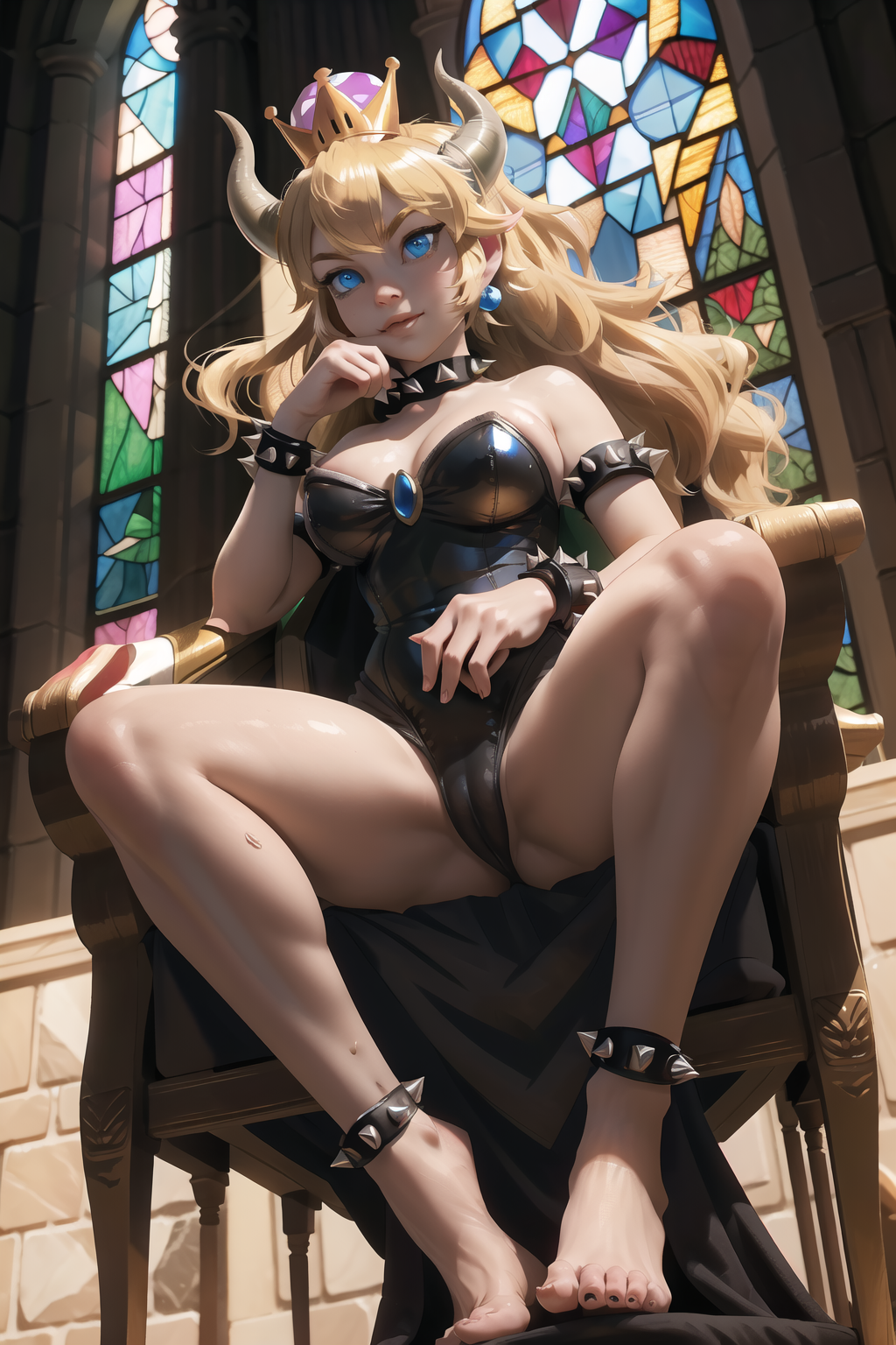 Bowsette (Mario (Series)) Rule 34 Image