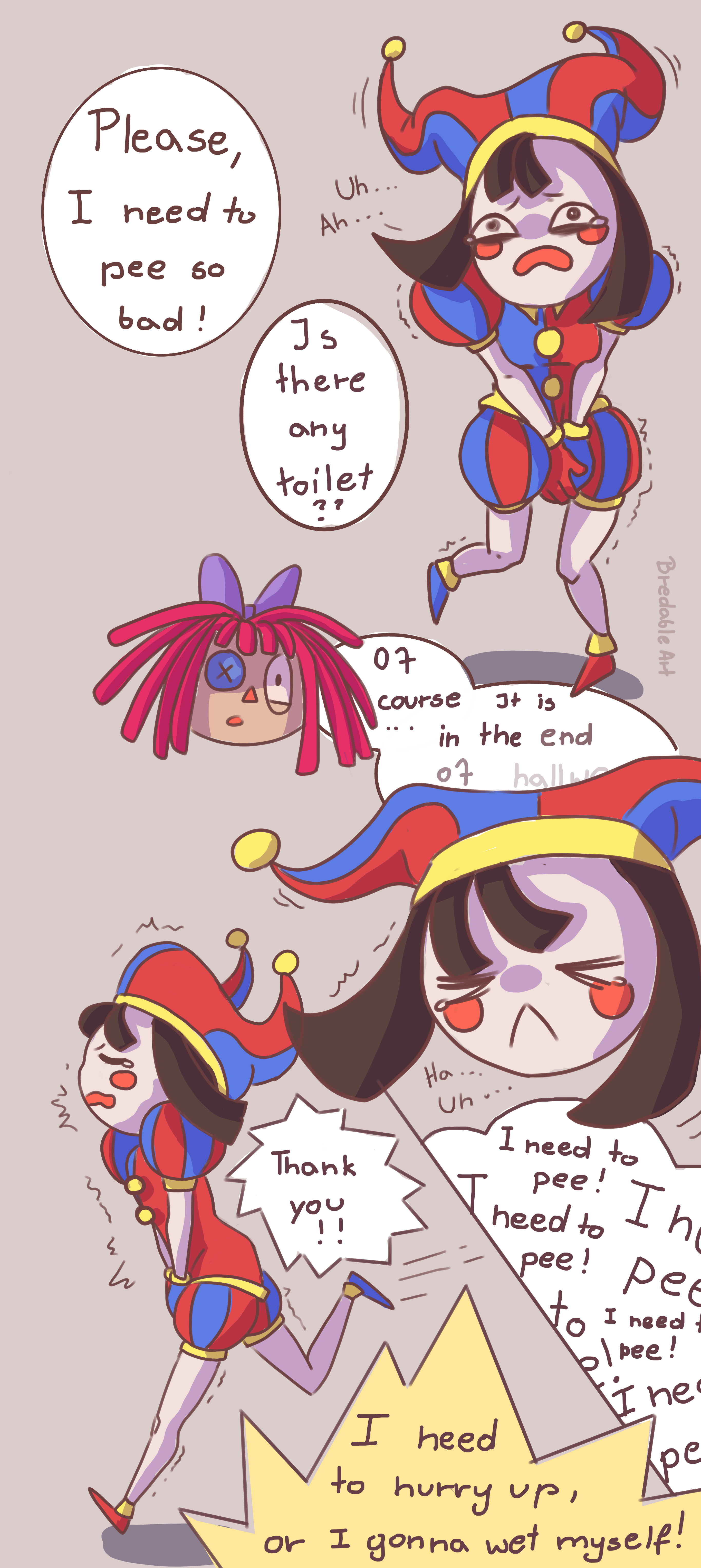 Pomni (The Amazing Digital Circus) Rule 34 Image