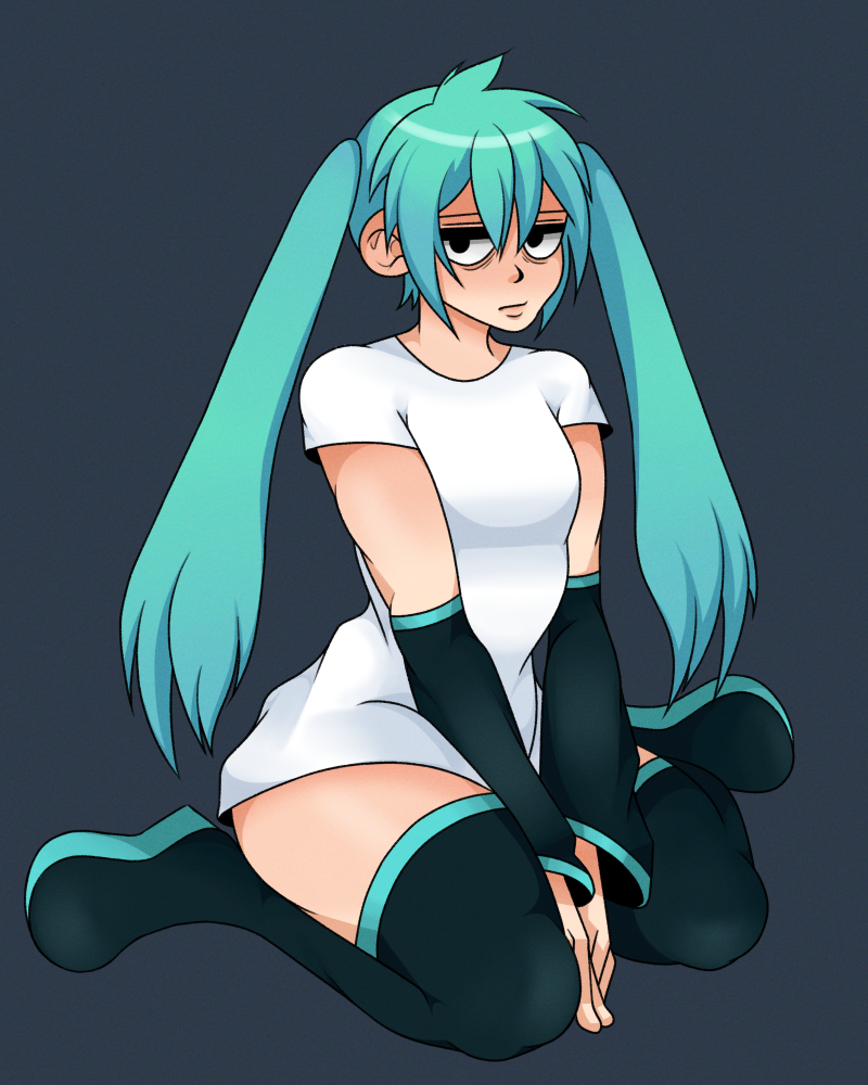 Hatsune Miku (Vocaloid) Rule 34 Image