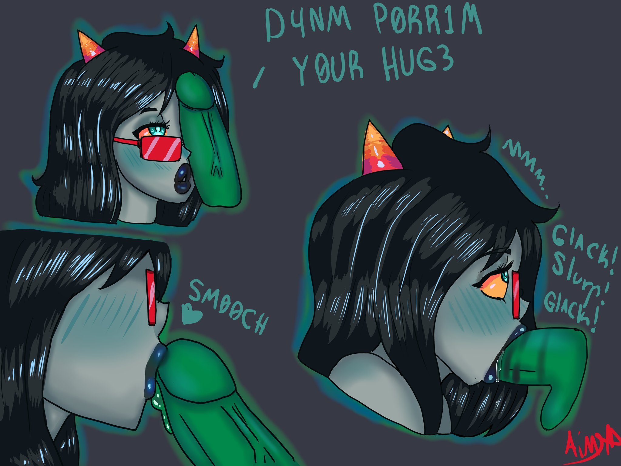Latula Pyrope (Homestuck) Rule 34 Image