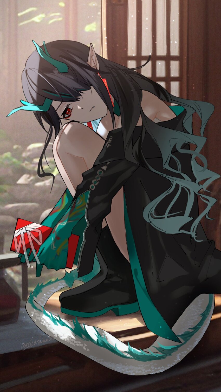Dusk (Arknights) Rule 34 Image