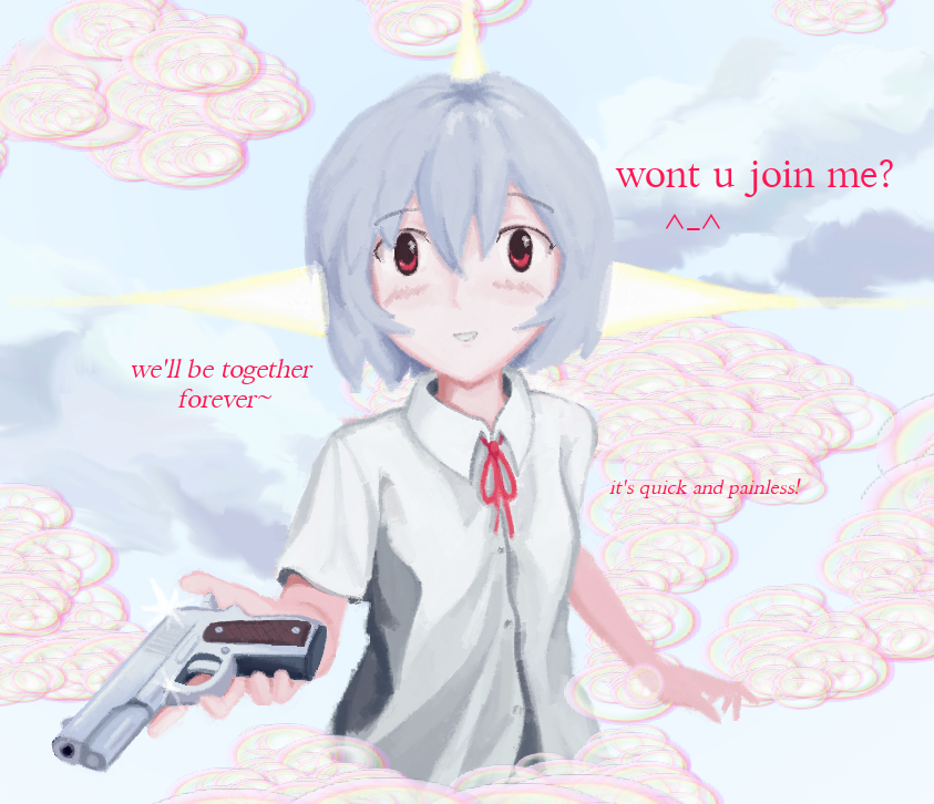 Ayanami Rei (Neon Genesis Evangelion) Rule 34 Image