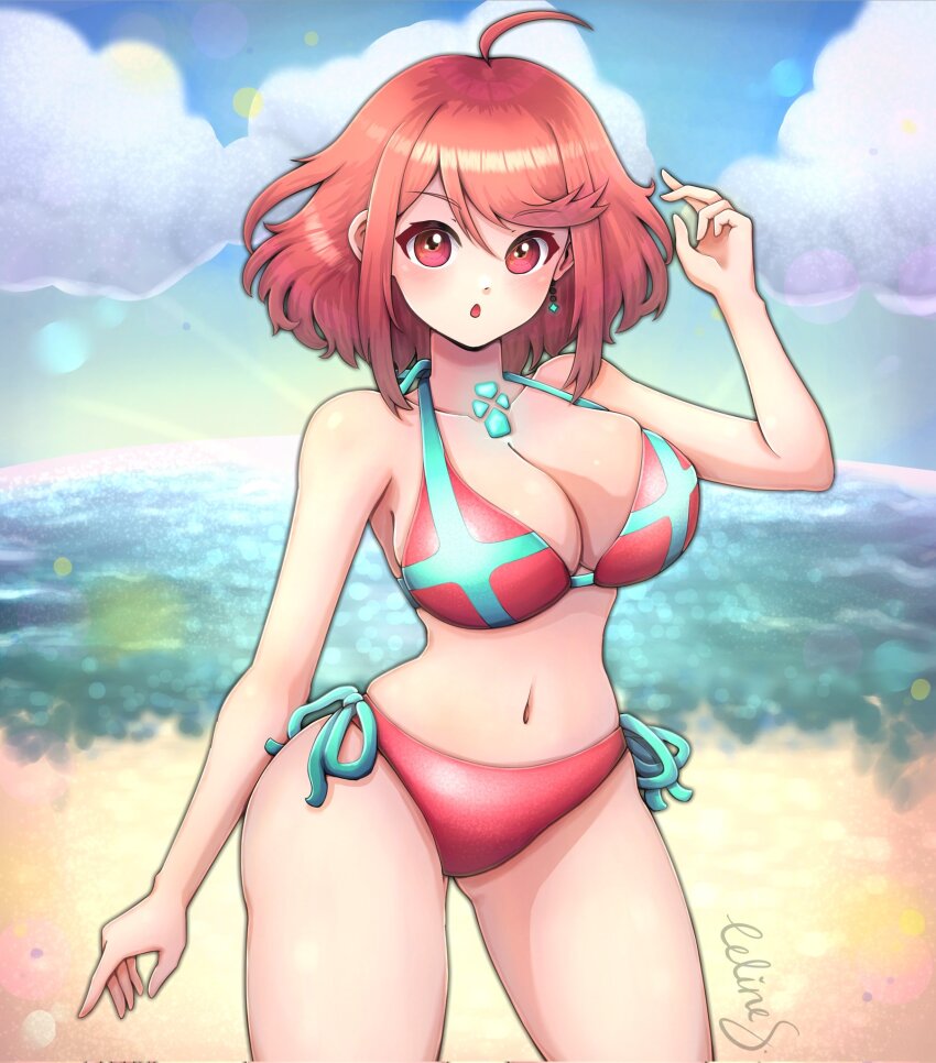Pyra (Xenoblade) Rule 34 Image