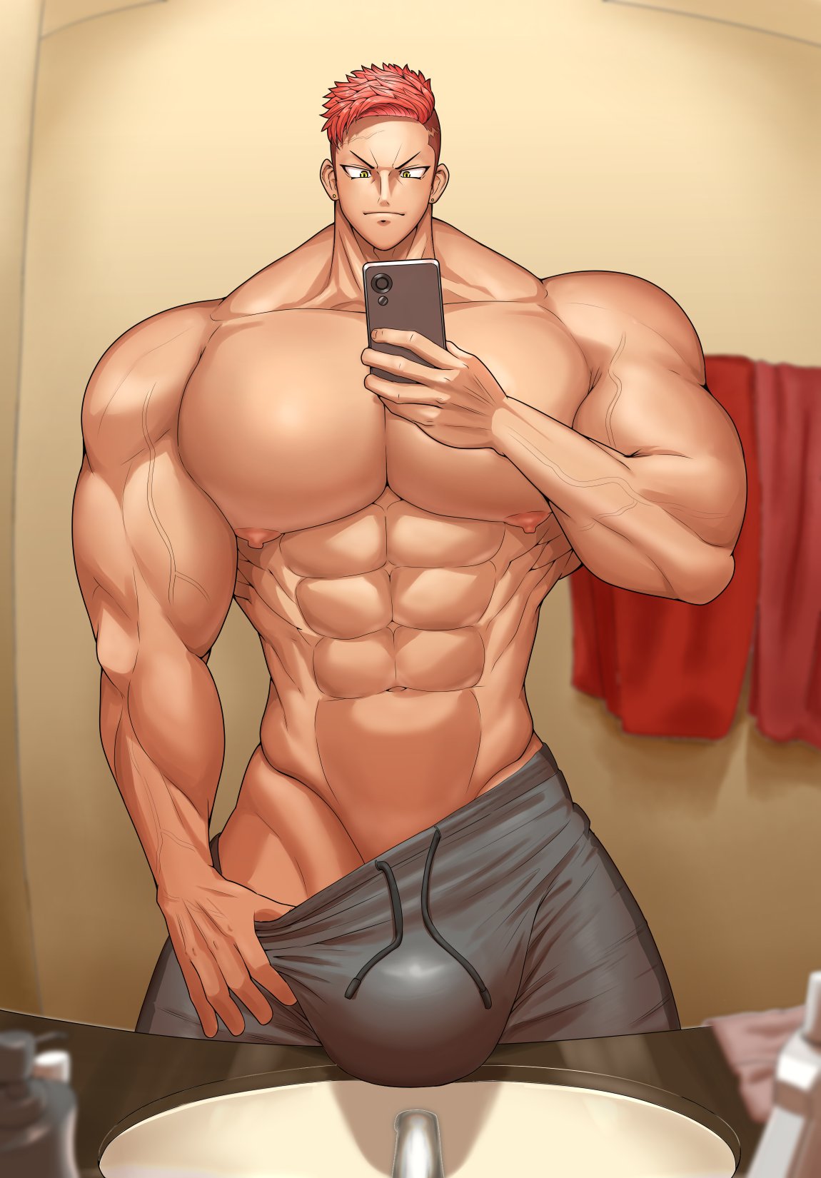 Bodybuilder Rule 34 Image
