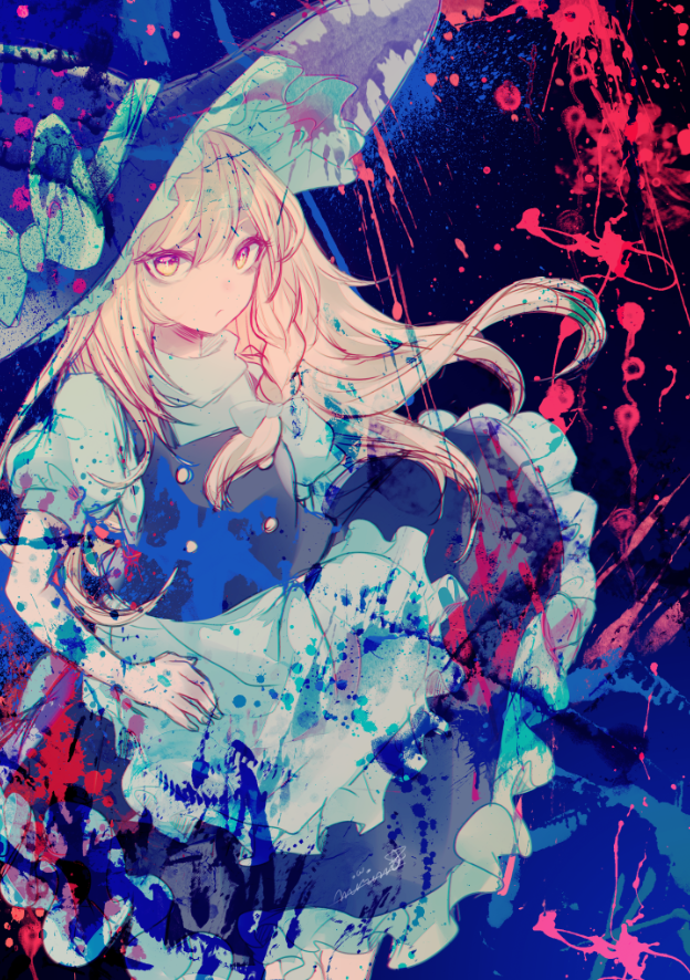 Kirisame Marisa (Touhou) Rule 34 Image