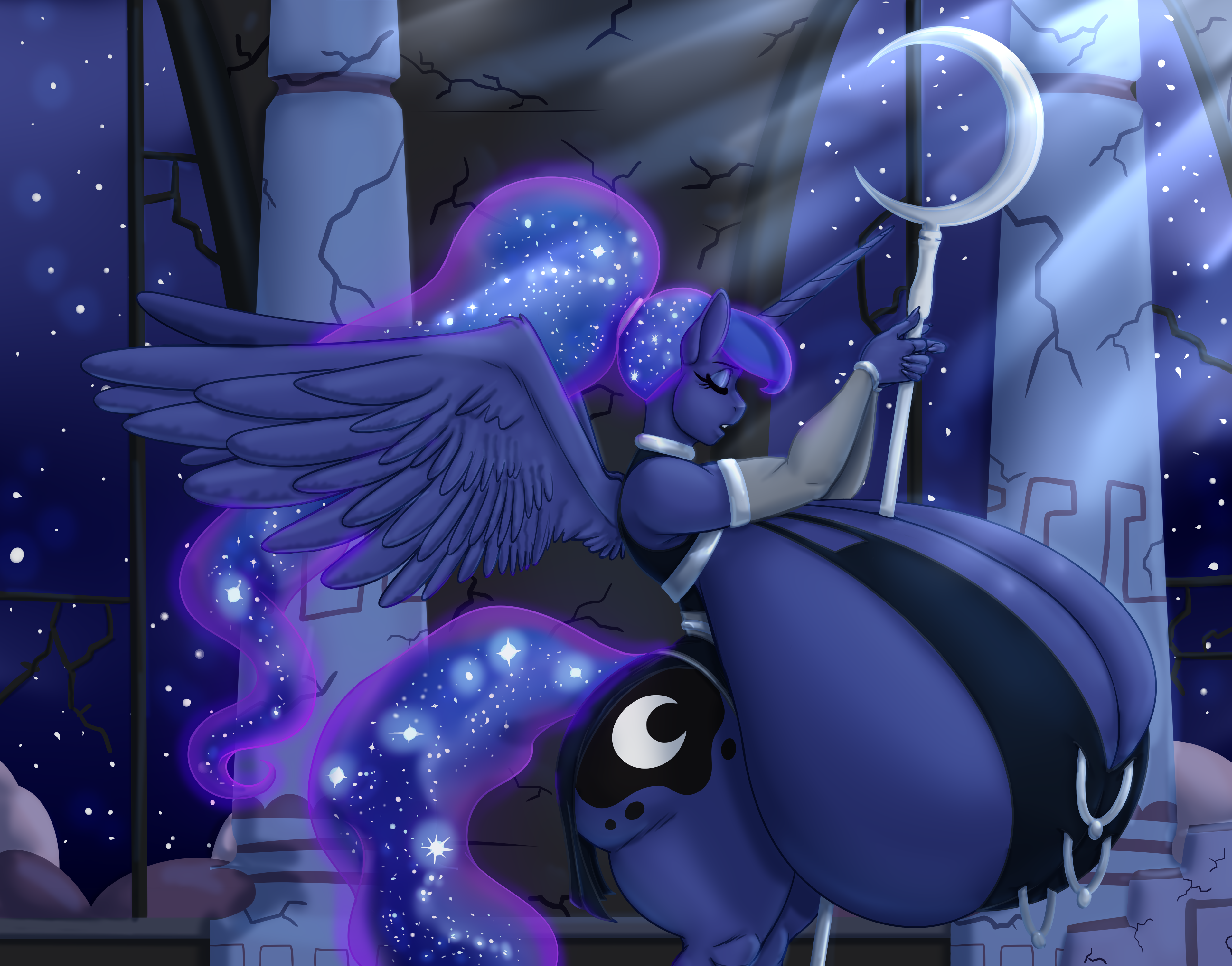Princess Luna (Mlp) Rule 34 Image