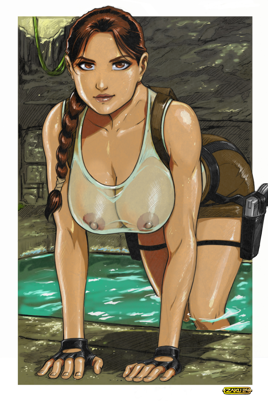 Lara Croft (Tomb Raider) Rule 34 Image