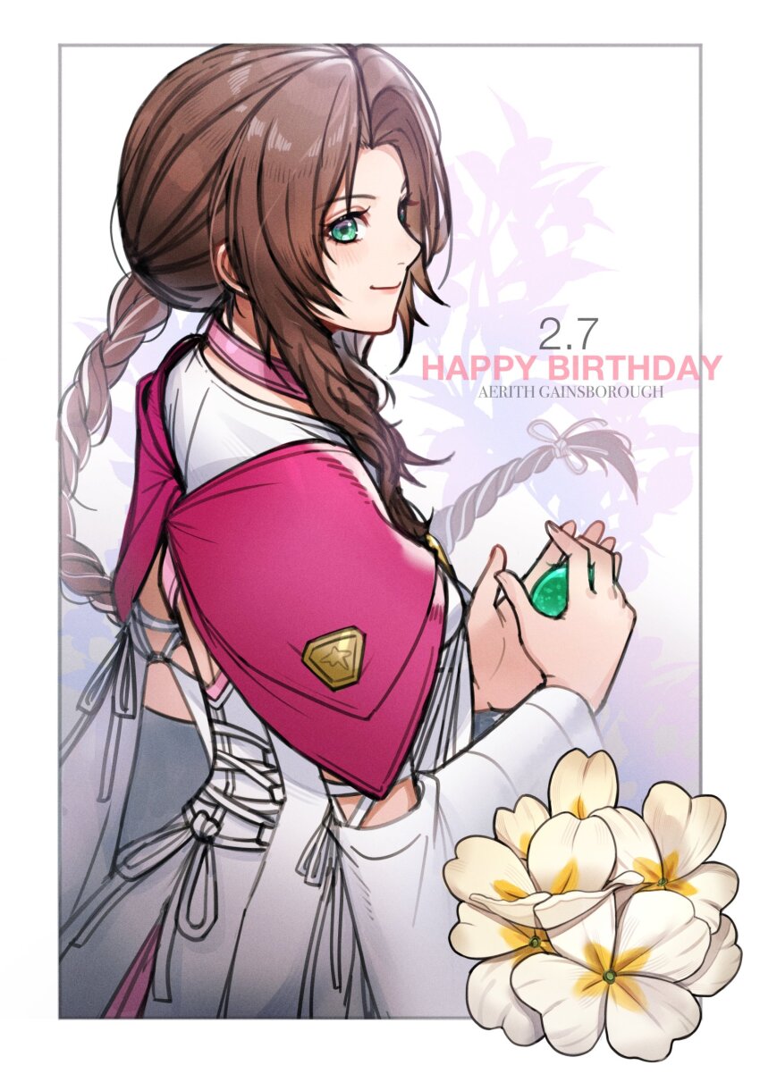 Aerith Gainsborough (Final Fantasy) Rule 34 Image