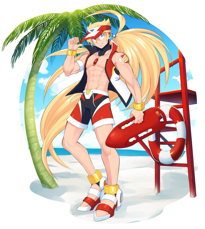 Zero (Mega Man) Rule 34 Image