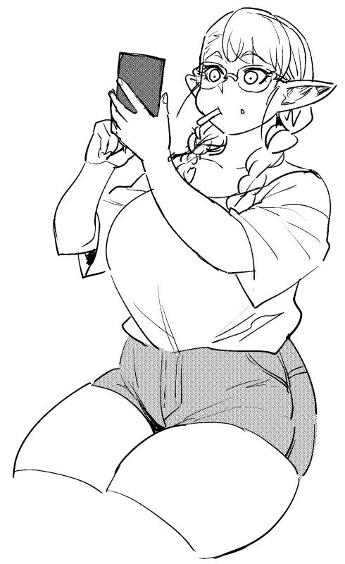 Elf-San Wa Yaserarenai. Rule 34 Image
