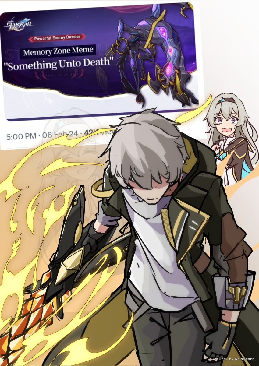 Caelus (Honkai: Star Rail) Rule 34 Image