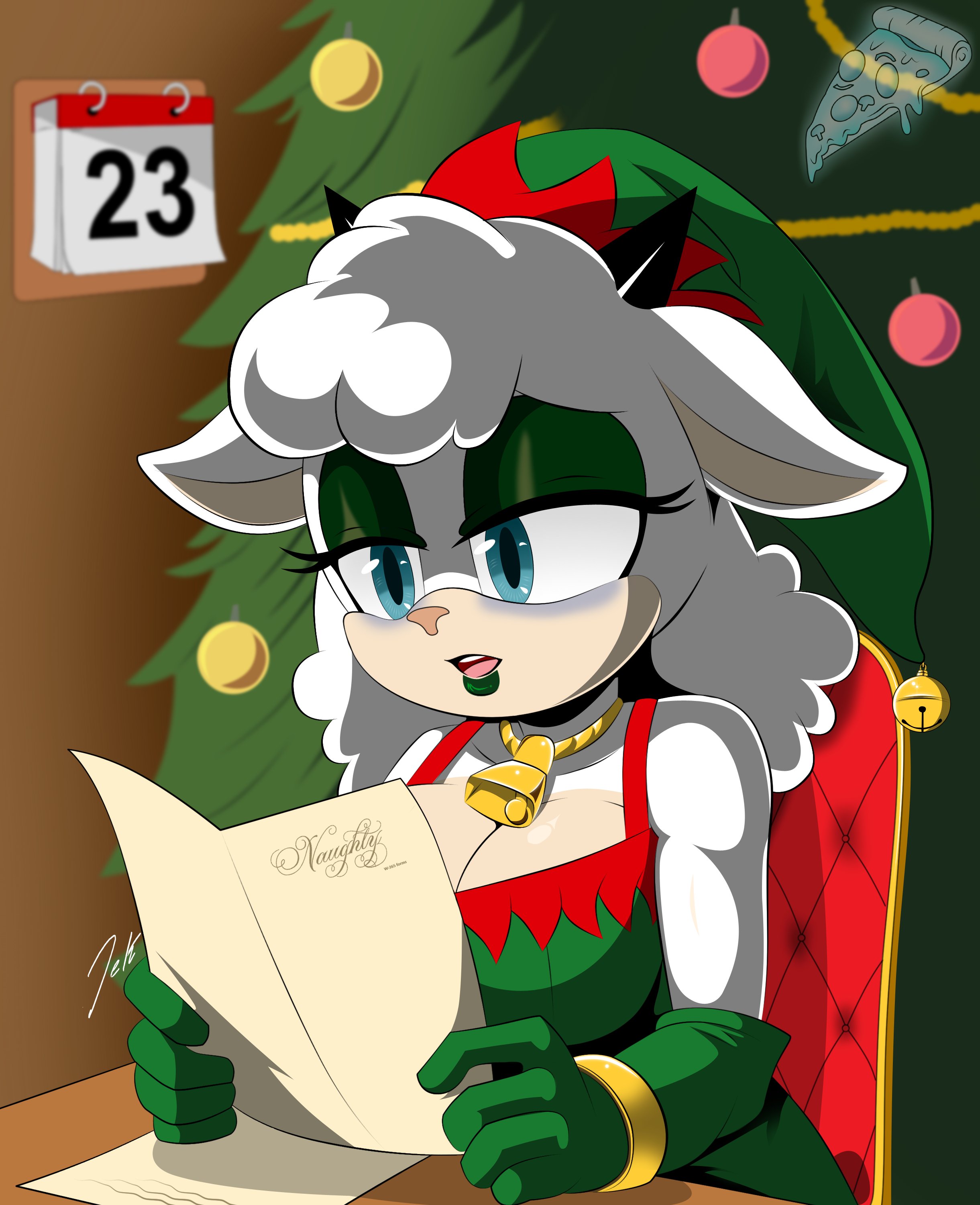 Lanolin The Sheep (Christmas) Rule 34 Image