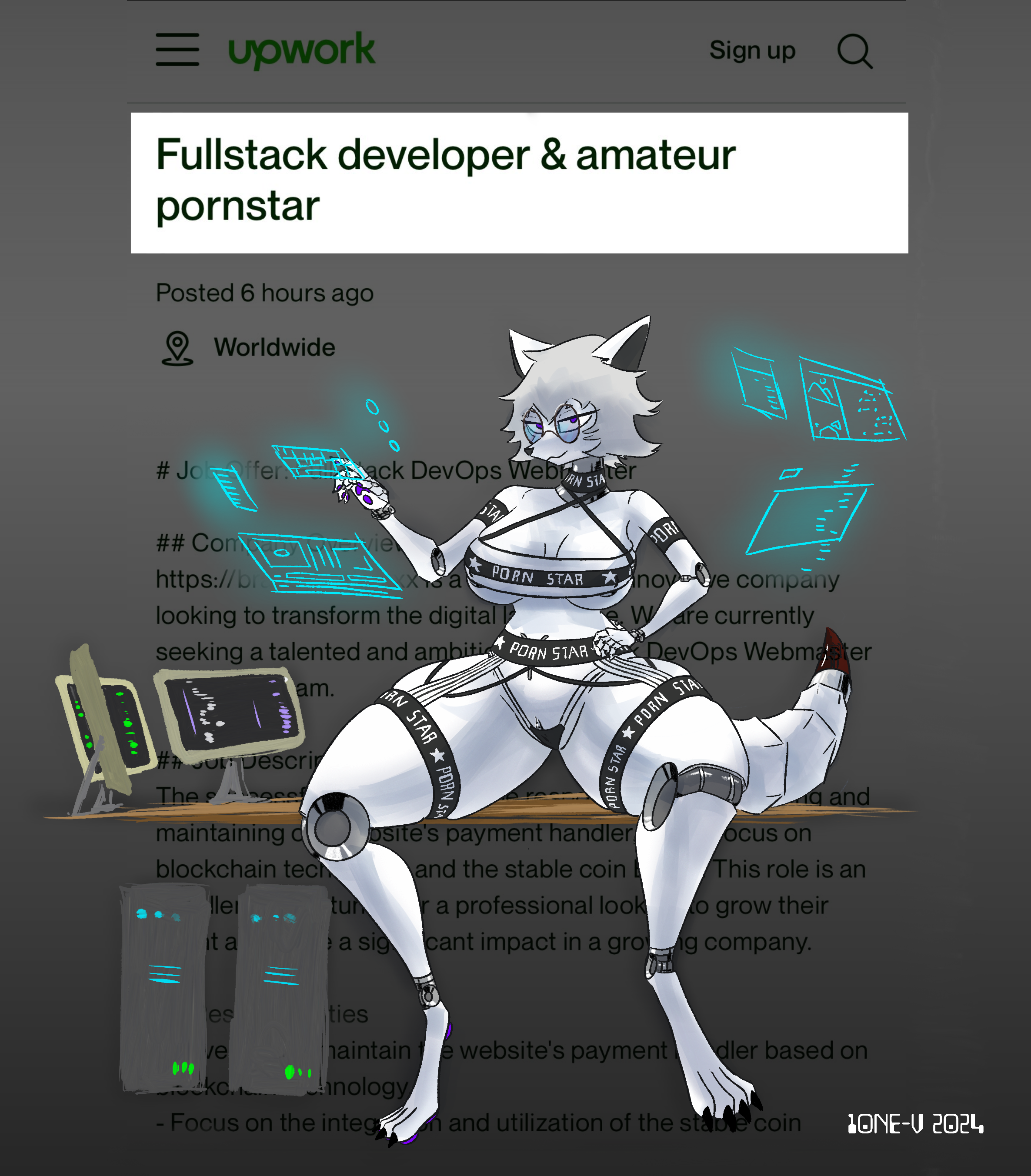 Alexa (10ne-V) Rule 34 Image
