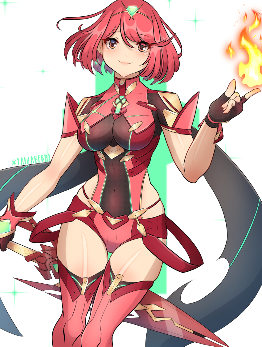 Pyra (Xenoblade) Rule 34 Image
