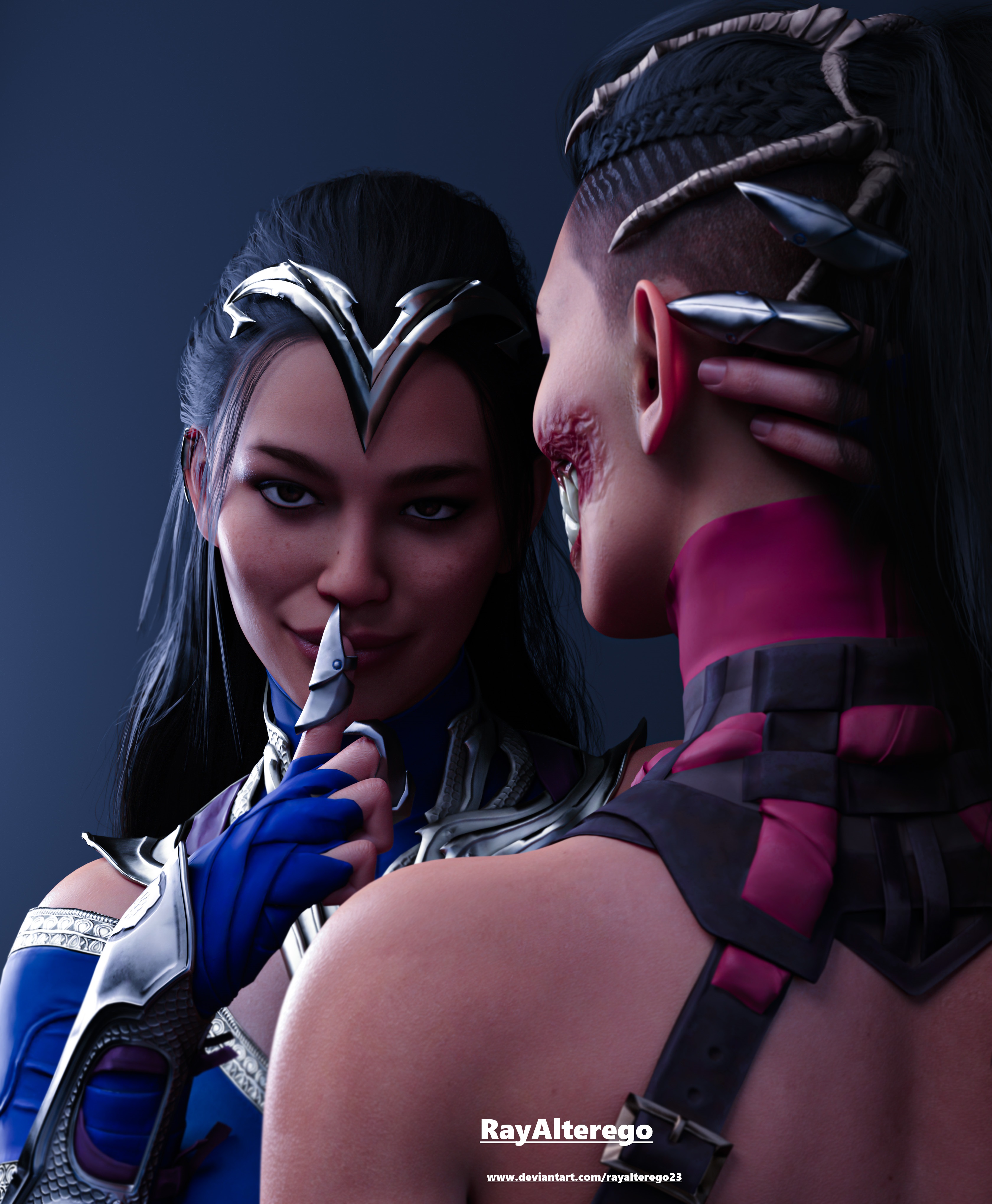 Kitana (Mortal Kombat) Rule 34 Image