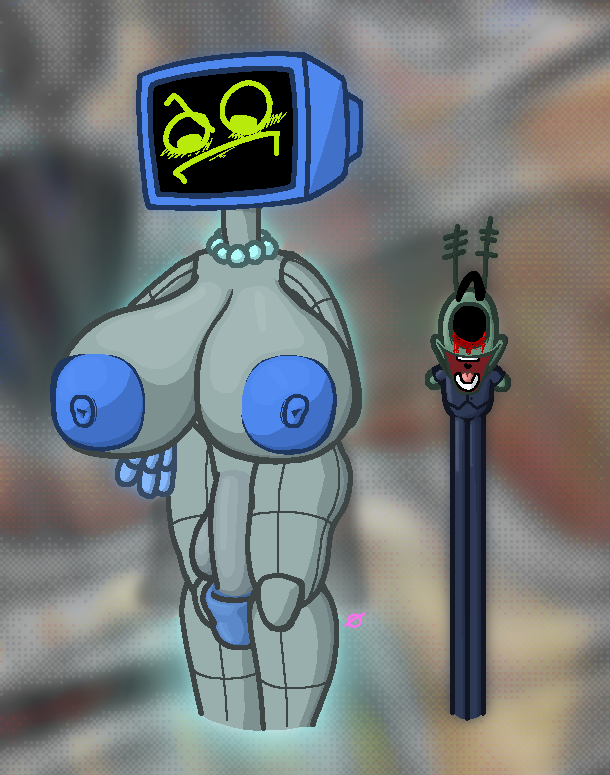 Karen Plankton (Spongebob Squarepants) Rule 34 Image