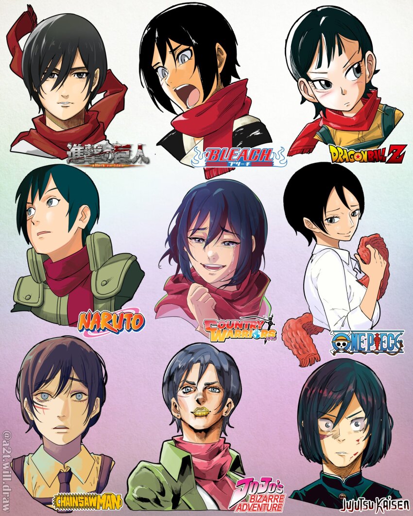 Mikasa Ackerman (Bleach) Rule 34 Image