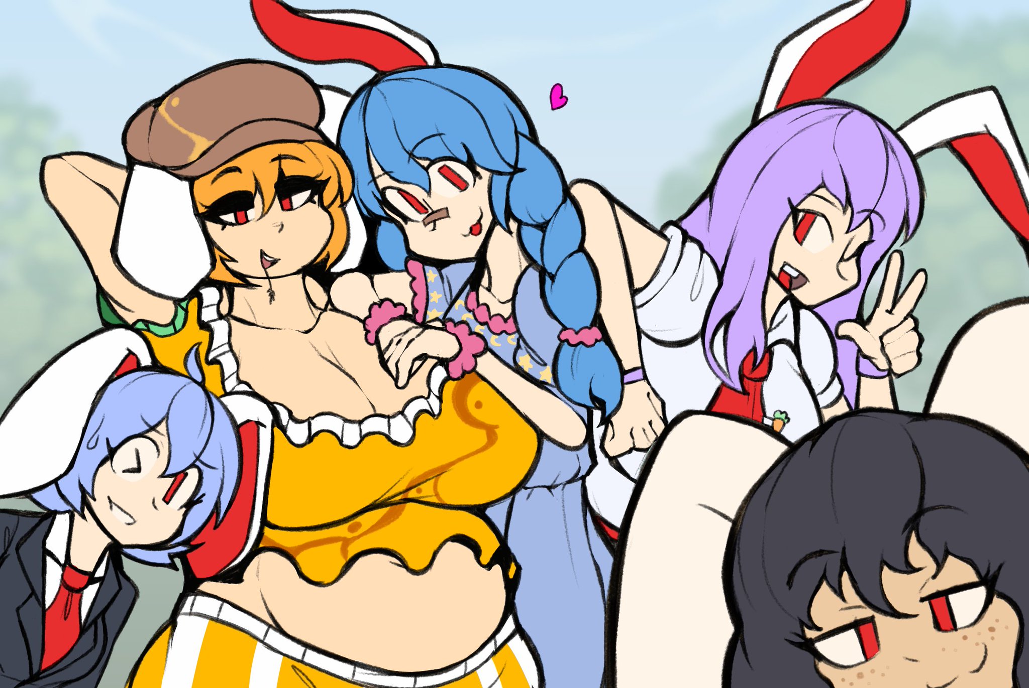Reisen (Touhou) Rule 34 Image