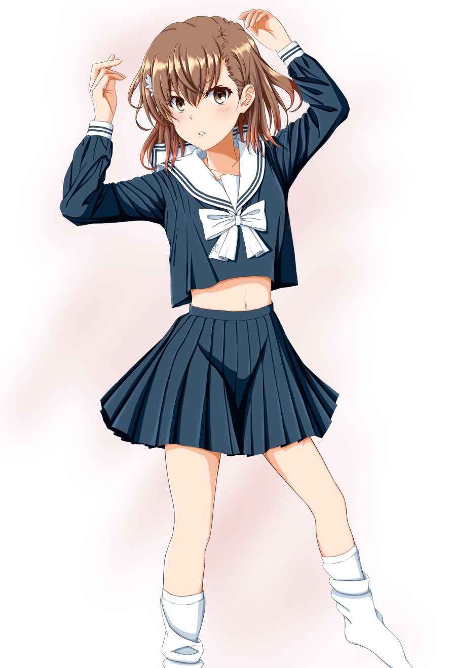 Misaka Mikoto (Toaru Kagaku No Railgun) Rule 34 Image