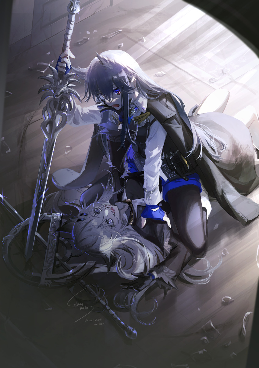 Lappland (Arknights) Rule 34 Image