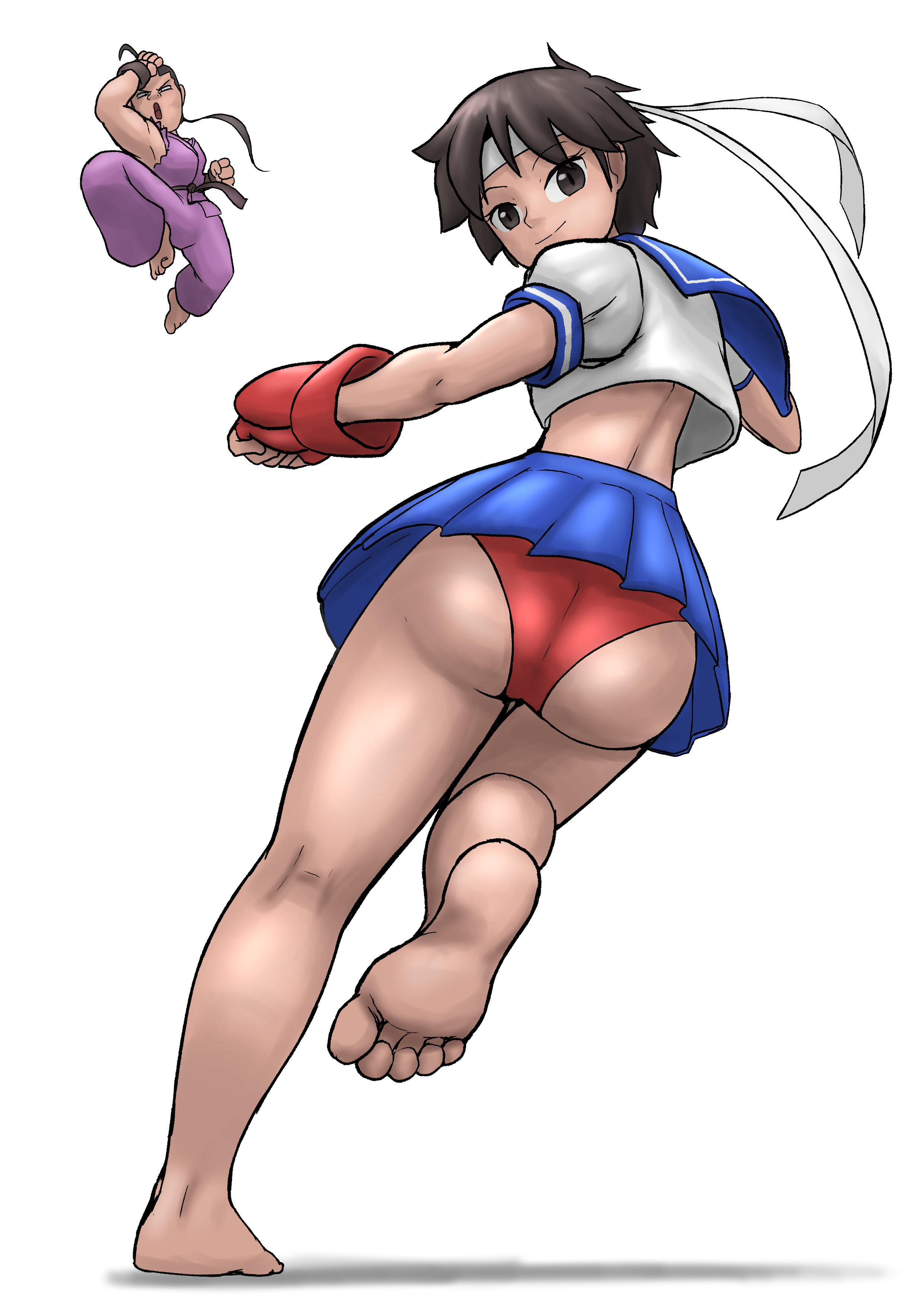 Dan Hibiki (Street Fighter) Rule 34 Image