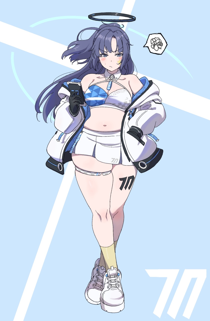 Millennium Cheerleader Outfit (Blue Archive) Rule 34 Image