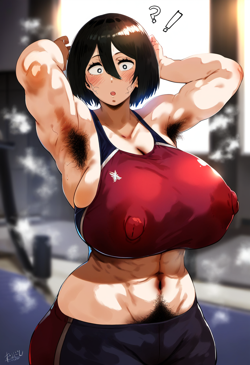 Mikasa Ackerman (Attack On Titan) Rule 34 Image
