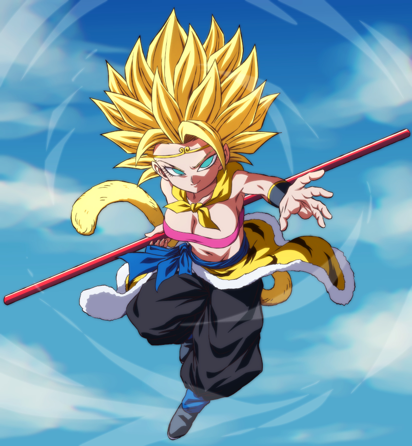 Caulifla (Dragon Ball) Rule 34 Image