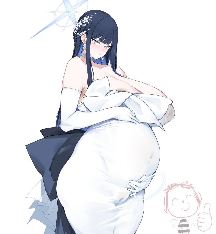 Arona'S Sensei Doodle (Blue Archive) Rule 34 Image