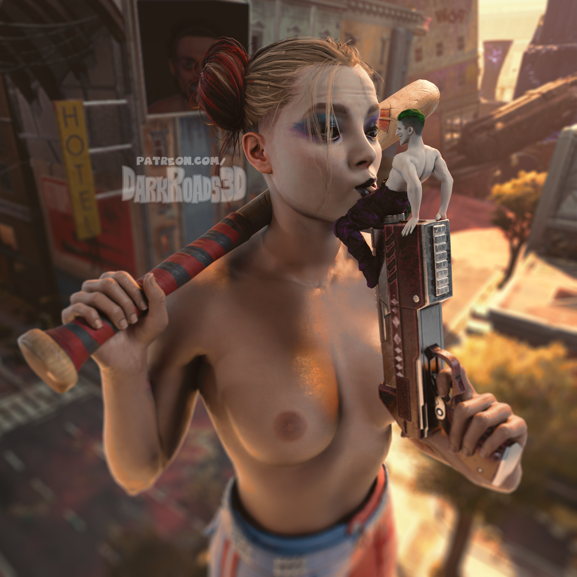 Harley Quinn (Batman (Series)) Rule 34 Image