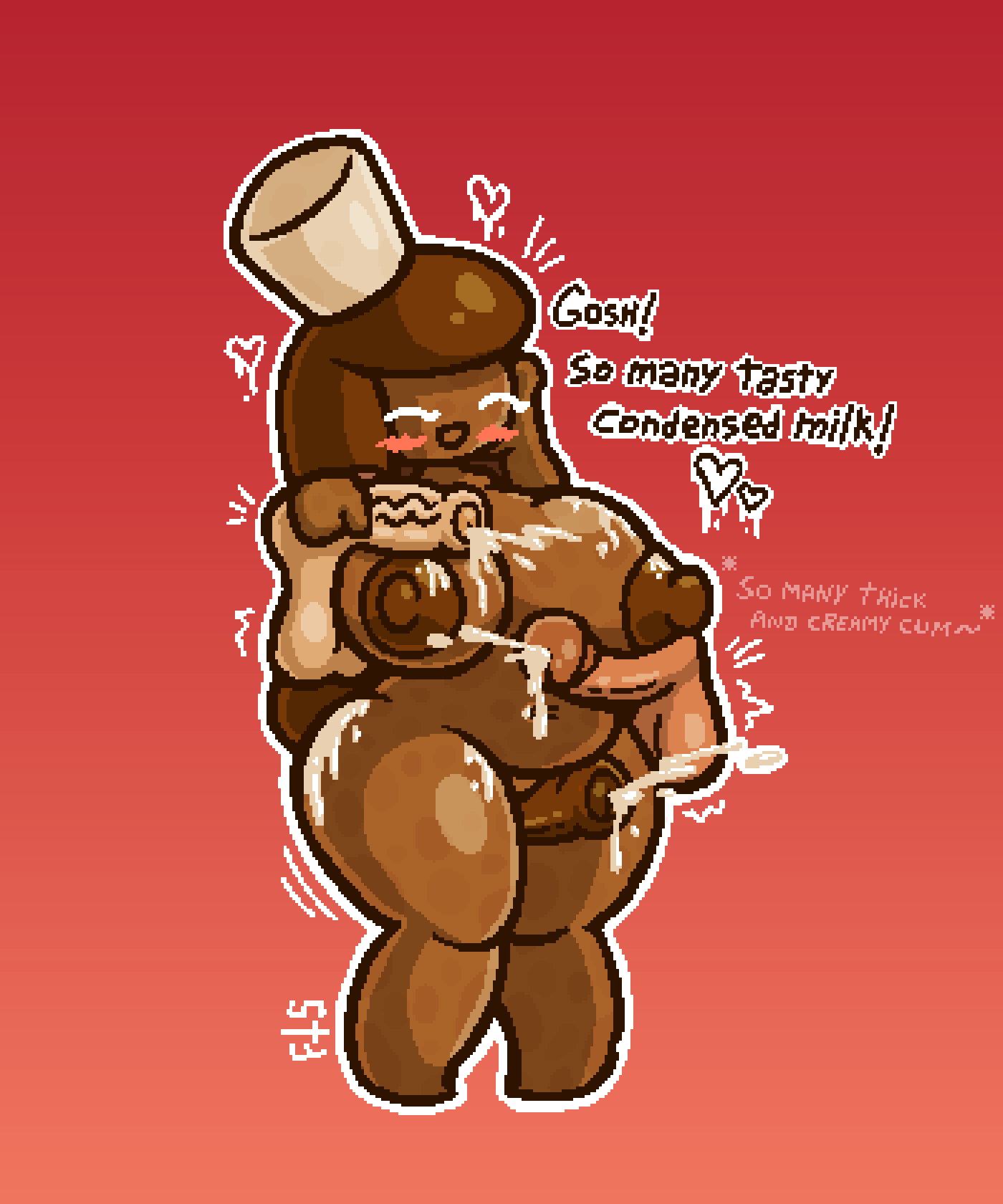 Cocoa Cookie (Cookie Run) Rule 34 Image