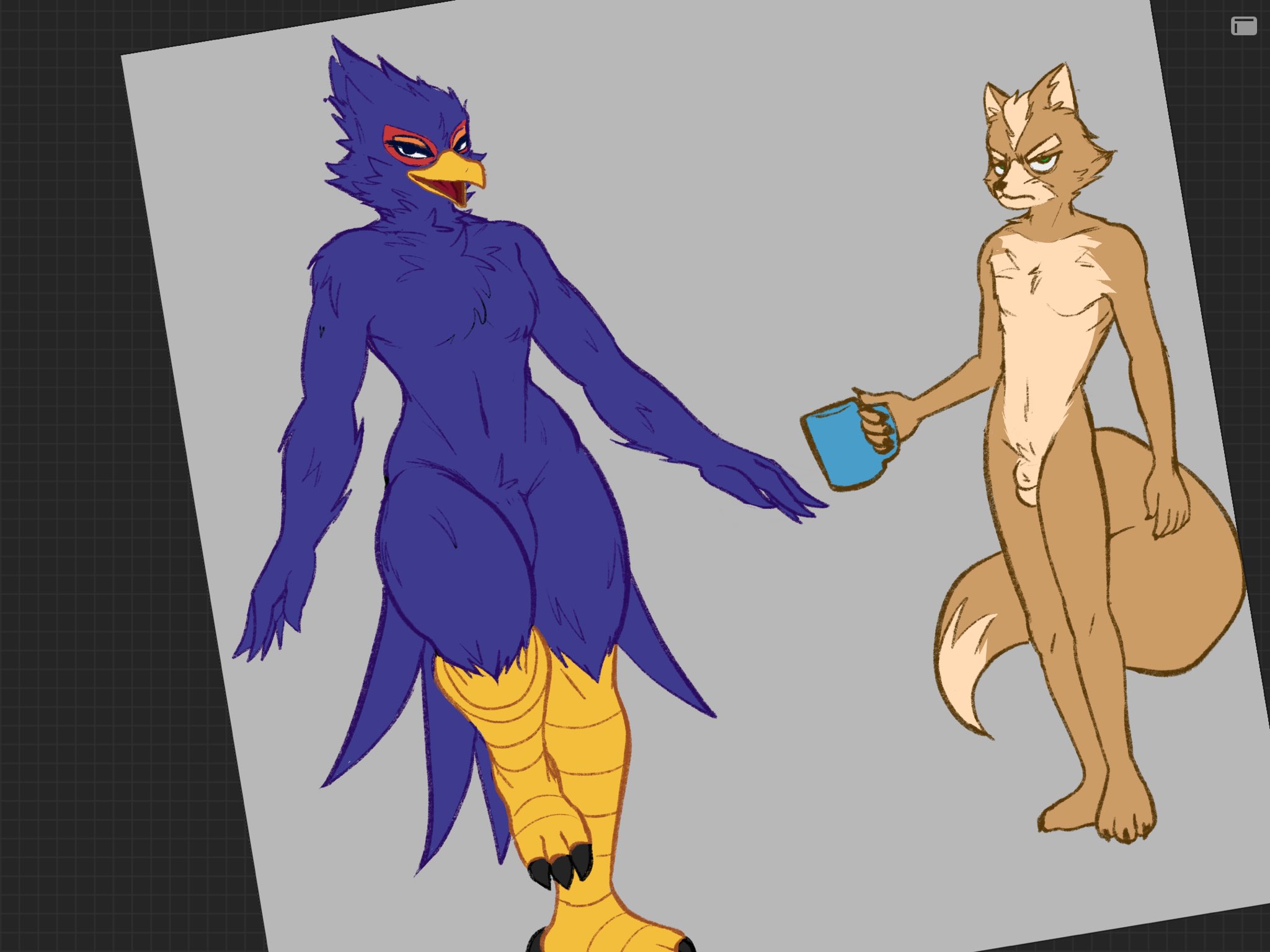 Falco Lombardi (Nintendo) Rule 34 Image