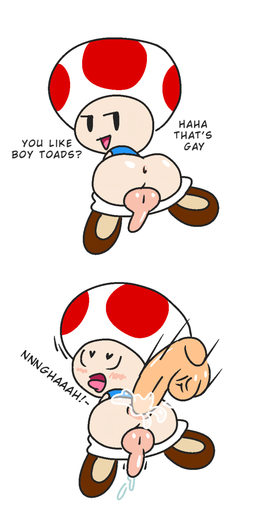 Toad (Mario) Rule 34 Image