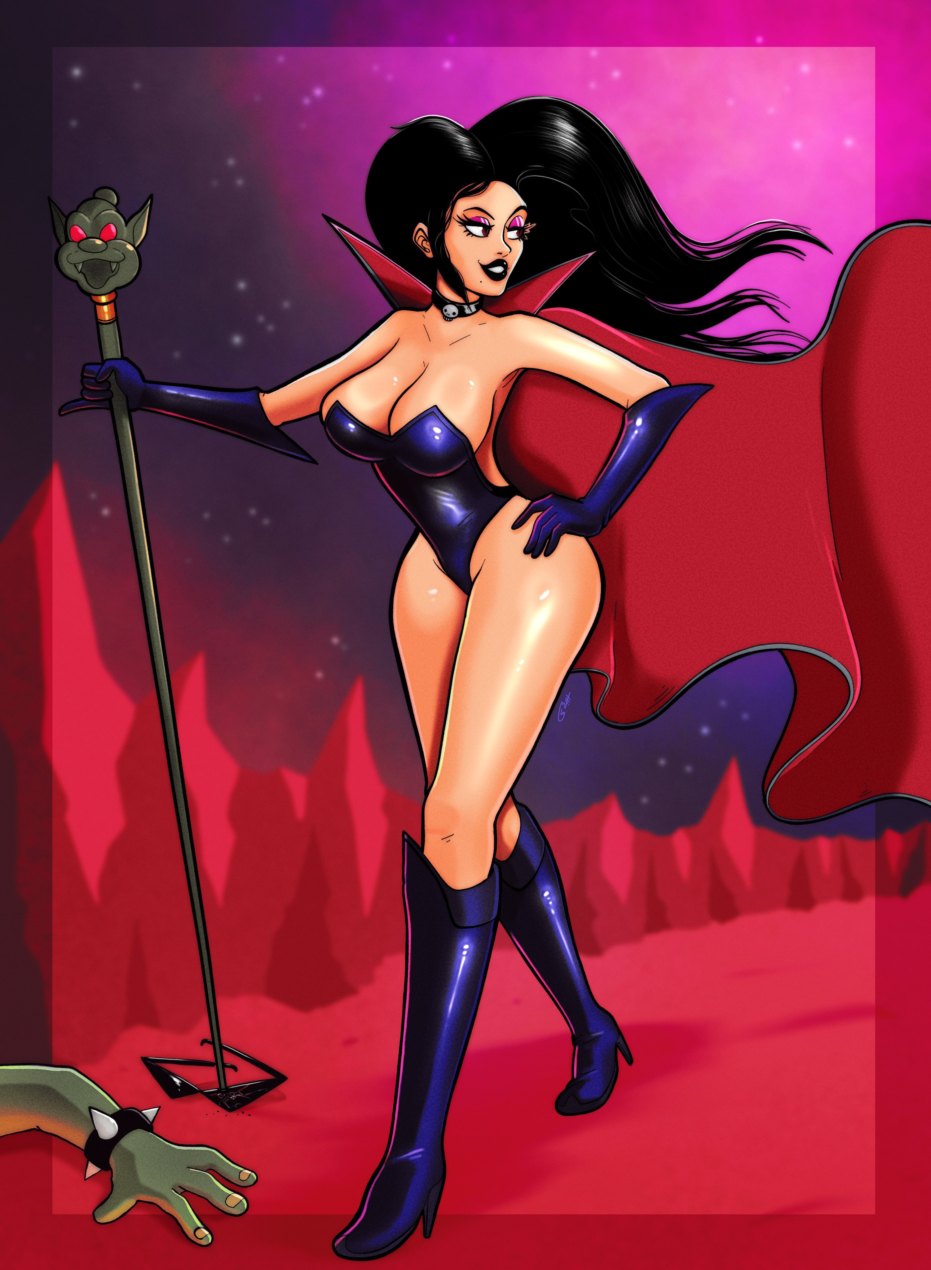 Dark Queen (Battletoads) Rule 34 Image