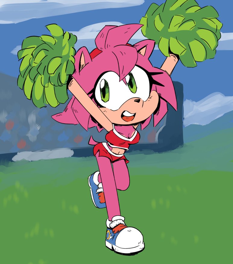 Amy Rose (Sega) Rule 34 Image