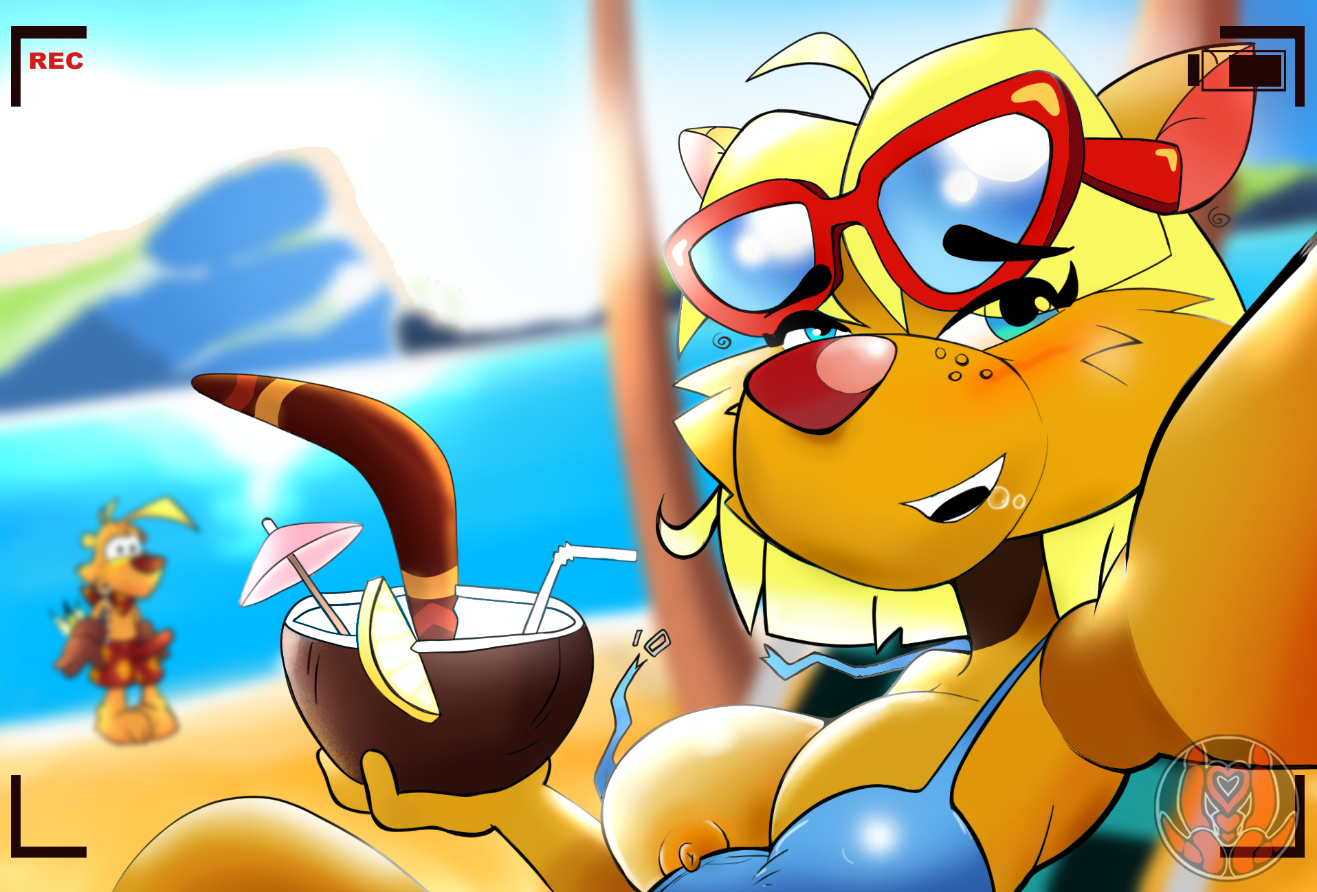 Shazza (Ty The Tasmanian Tiger (Series)) Rule 34 Image