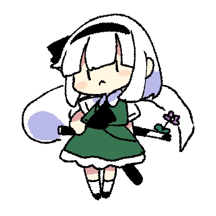 Konpaku Youmu (Touhou) Rule 34 Image